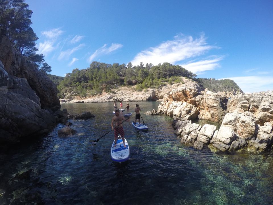 Hacer Paddle Surf En Ibiza 6